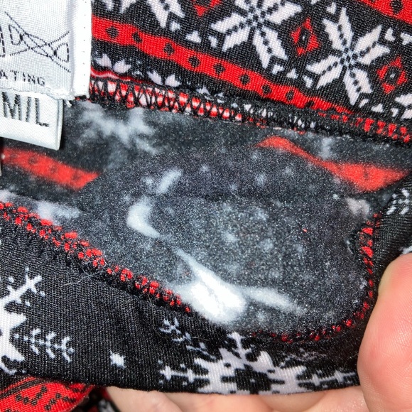 M/L | Fleece Reindeer Legging - Picture 7 of 7